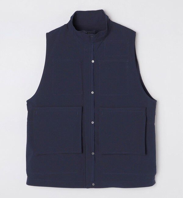 SHIPS「【SHIPS別注】+phenix:〈撥水〉ユーティリティーベスト (セットアップ対応)」|ダウンベスト・ベスト|