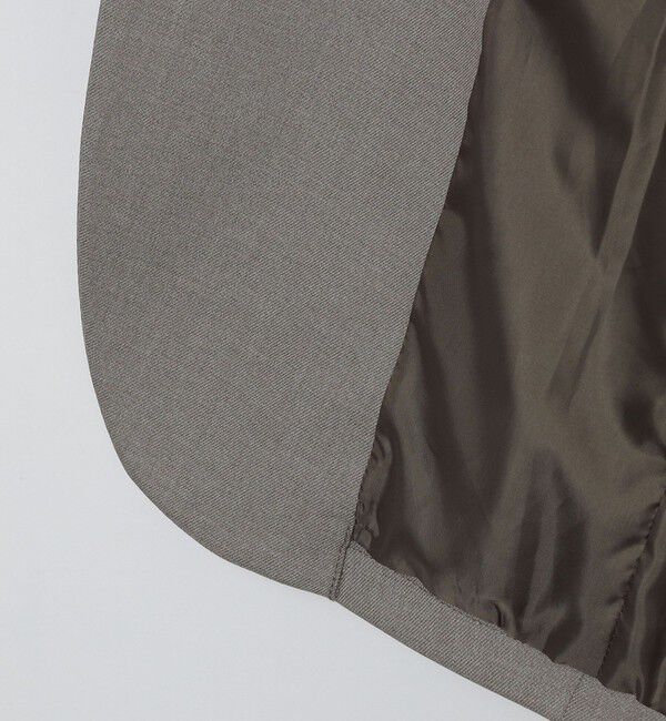 SHIPS Colors 「SHIPS Colors: 〈手洗い可能〉ウールライク ノーカラー ジャケット」|ノーカラージャケット|