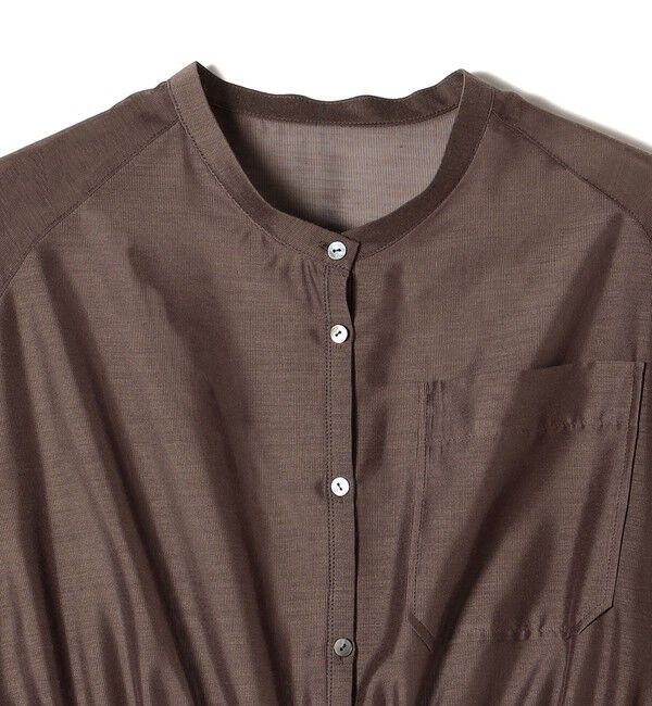 SHIPS for women「〈手洗い可能〉カールマイヤー 羽織り ワンピース◇」|ワンピース|