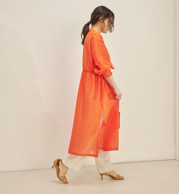 SHIPS for women「〈手洗い可能〉カールマイヤー 羽織り ワンピース◇」|ワンピース|