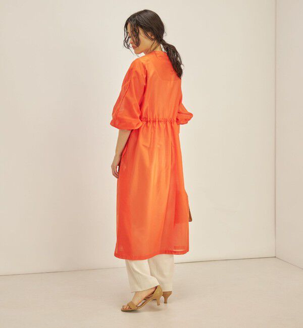 SHIPS for women「〈手洗い可能〉カールマイヤー 羽織り ワンピース◇」|ワンピース|