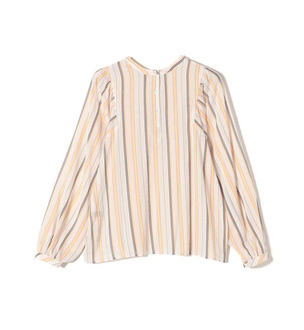 SHIPS for women「〈手洗い可能〉前後 2WAY シアー ストライプ ブラウス◇」|シャツ・ブラウス|