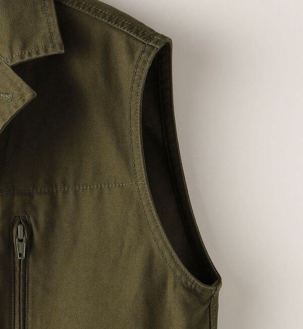 SHIPS KIDS「【SHIPS KIDS別注】GOLDENMILLS:145～170cm / ミリタリー ベスト」|ダウンベスト・ベスト|