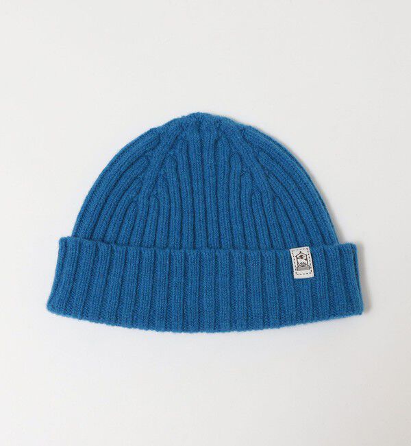 SHIPS「INVERALLAN: RIB KNIT CAP リブ ニットキャップ」|その他|ブルー