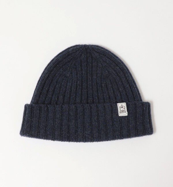 SHIPS「INVERALLAN: RIB KNIT CAP リブ ニットキャップ」|その他|ネイビー