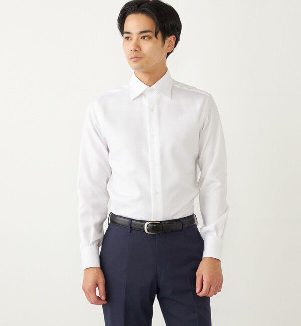 SHIPS Colors 「SHIPS Colors:  <消臭> LUTHAI ワイドカラー ドレスシャツ 2」|シャツ・ブラウス|