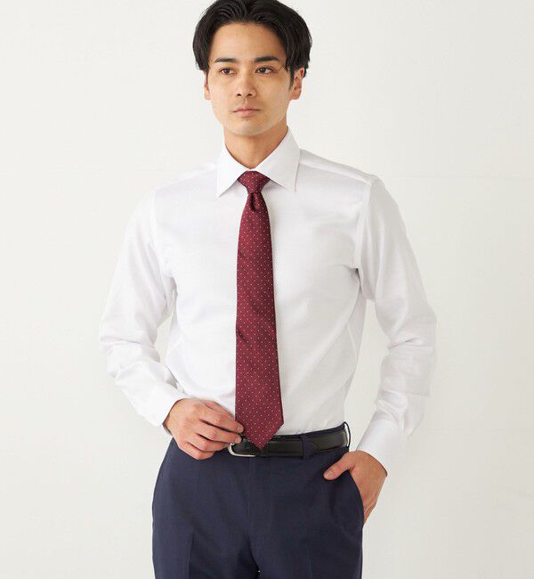 SHIPS Colors 「SHIPS Colors:  <消臭> LUTHAI ワイドカラー ドレスシャツ 2」|シャツ・ブラウス|