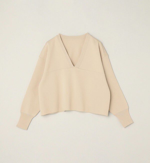 quaranciel「quaranciel:〈洗濯機可能〉クロップド Vネック プルオーバー」|その他|