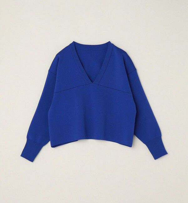 quaranciel「quaranciel:〈洗濯機可能〉クロップド Vネック プルオーバー」|その他|