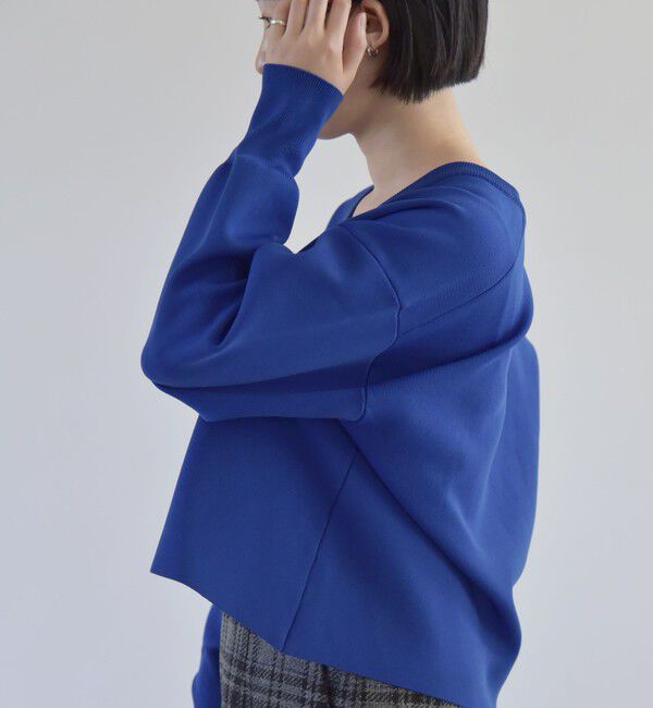 quaranciel「quaranciel:〈洗濯機可能〉クロップド Vネック プルオーバー」|その他|