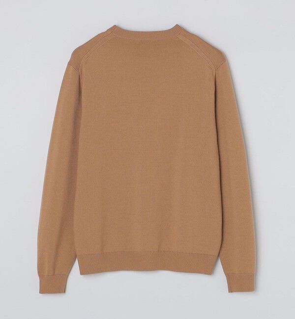 SHIPS「SHIPS:〈手洗い可能〉メリノウール TEXBRID(R) クルーネック ニット」|ニット・セーター|