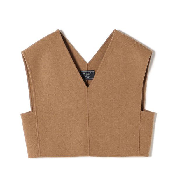 SHIPS for women「SUPER140 ジーロンウール オーバー ベスト ◇」|ベスト・ジレ|