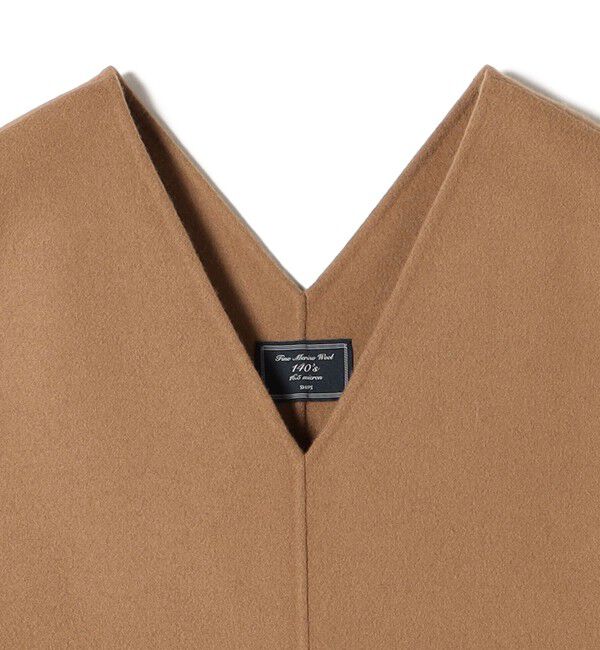 SHIPS for women「SUPER140 ジーロンウール オーバー ベスト ◇」|ベスト・ジレ|