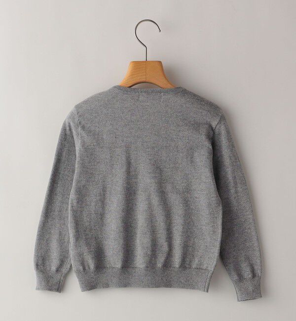 SHIPS KIDS「SHIPS KIDS:100～130cm / 14GG クルーネック カーディガン」|カーディガン|