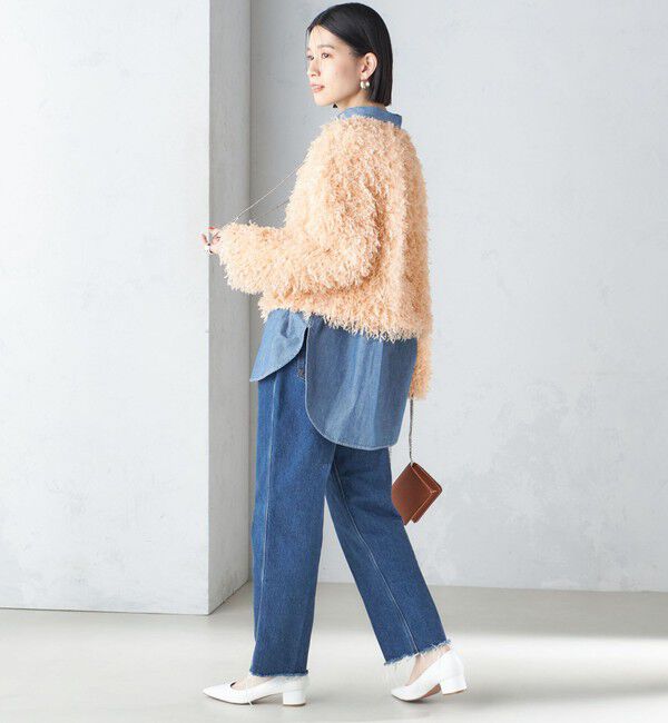 SHIPS for women「〈手洗い可能〉フェザー ヤーン プルオーバー 24SS ◇」|プルオーバー|