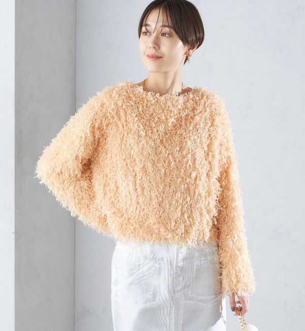 SHIPS for women「〈手洗い可能〉フェザー ヤーン プルオーバー 24SS ◇」|プルオーバー|