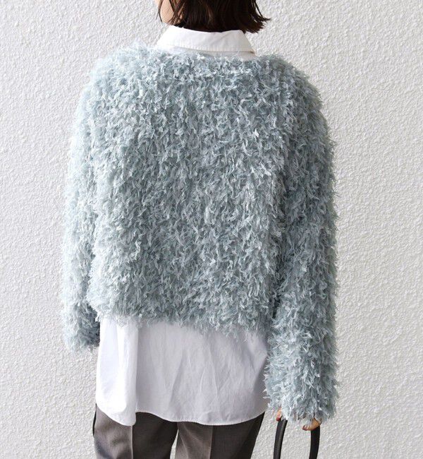 SHIPS for women「〈手洗い可能〉フェザー ヤーン プルオーバー 24SS ◇」|プルオーバー|