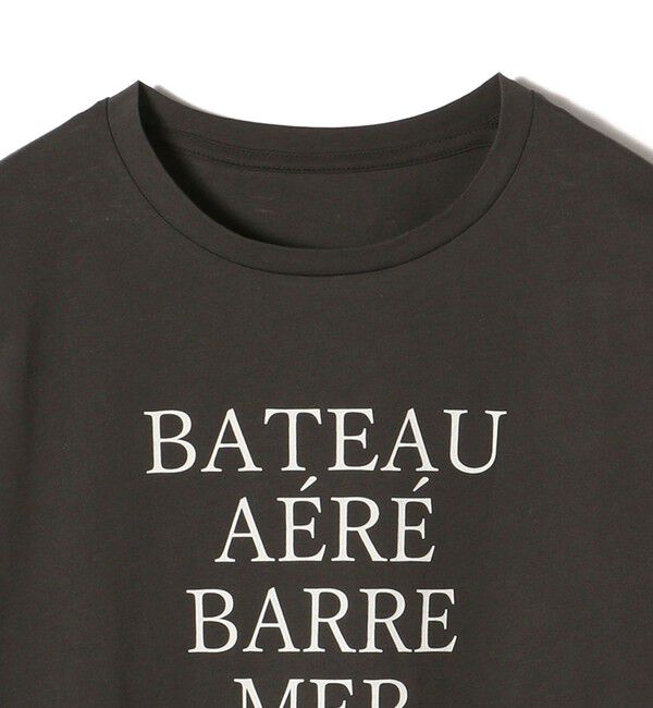 SHIPS for women「ローズ ペトール ロング スリーブ プリント TEE」|Tシャツ・カットソー|