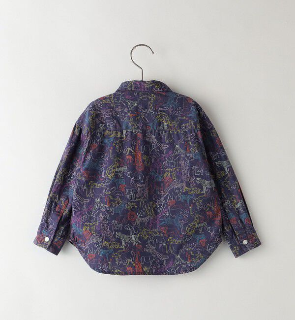 SHIPS KIDS「SHIPS KIDS:80～90cm / ボタンダウン リラックス 長袖 シャツ」|シャツ・ブラウス|