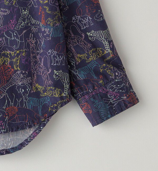 SHIPS KIDS「SHIPS KIDS:80～90cm / ボタンダウン リラックス 長袖 シャツ」|シャツ・ブラウス|