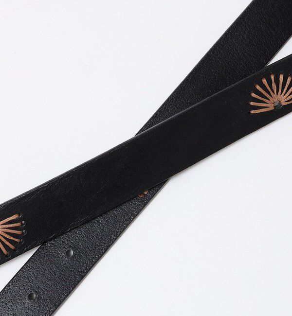 SHIPS「Andrea D'AMICO: ビンテージ エンブロイダリー ベルト」|ベルト|