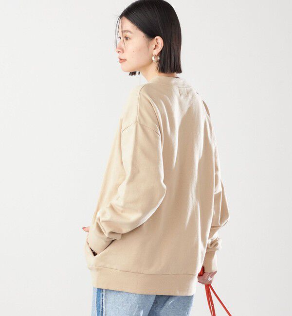 SHIPS for women「【SHIPS別注】81BRANCA:〈洗濯機可能〉レタード スウェット カーディガン」|カーディガン|