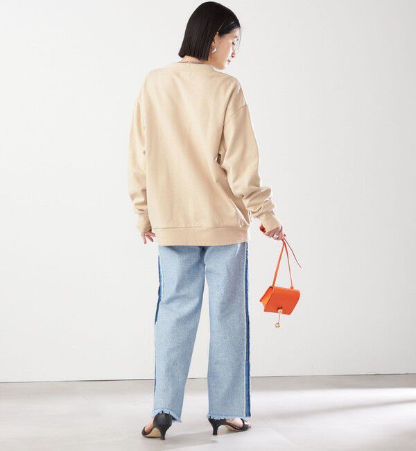 SHIPS for women「【SHIPS別注】81BRANCA:〈洗濯機可能〉レタード スウェット カーディガン」|カーディガン|