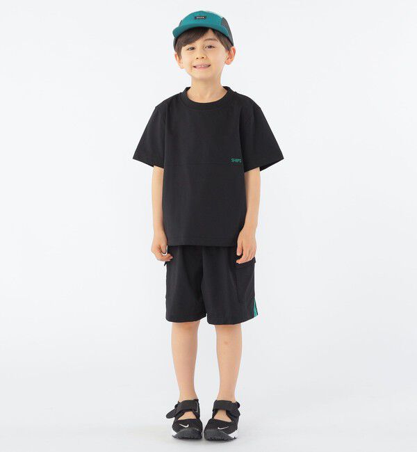 SHIPS KIDS「SHIPS KIDS:100～130cm /〈UVカット/吸水速乾〉ドライタッチ ショーツ」|カーゴ|