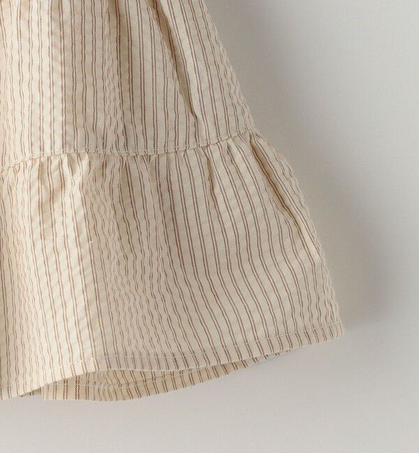 SHIPS KIDS「SHIPS KIDS:80～90cm / ブルマ付き ティアード スカート」|スカート|