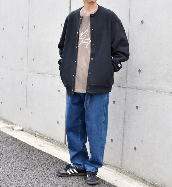 SHIPS any「【SHIPS any別注】Champion: リバースウィーブ(R) クルーネック カーディガン◇」|カーディガン|