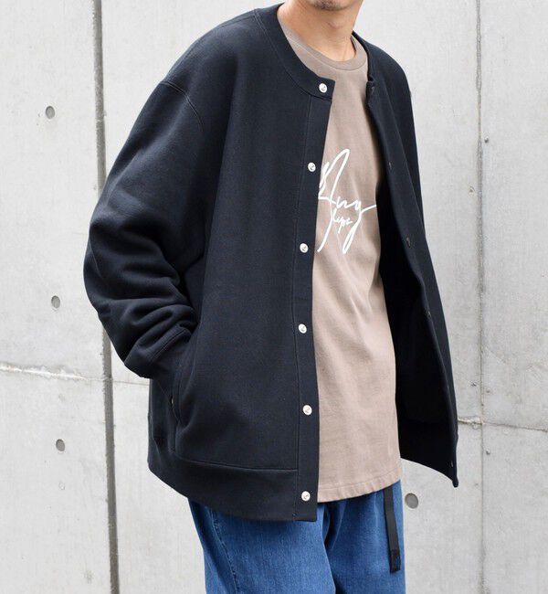 SHIPS any「【SHIPS any別注】Champion: リバースウィーブ(R) クルーネック カーディガン◇」|カーディガン|