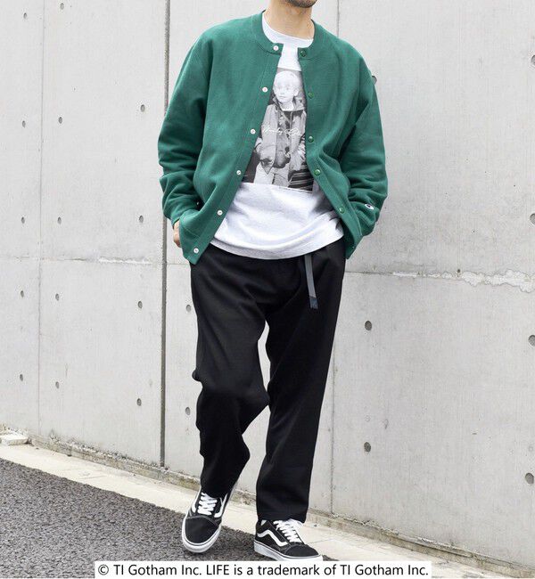 SHIPS any「【SHIPS any別注】Champion: リバースウィーブ(R) クルーネック カーディガン◇」|カーディガン|