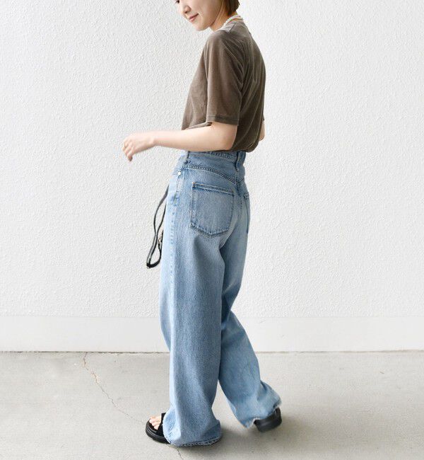 SHIPS for women「〈手洗い可能〉シアー ショートスリーブ プルオーバー」|Tシャツ・カットソー|