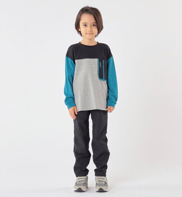 SHIPS KIDS「SHIPS KIDS:100～130cm /〈接触冷感/UVカット〉長袖 TEE」|Tシャツ・カットソー|
