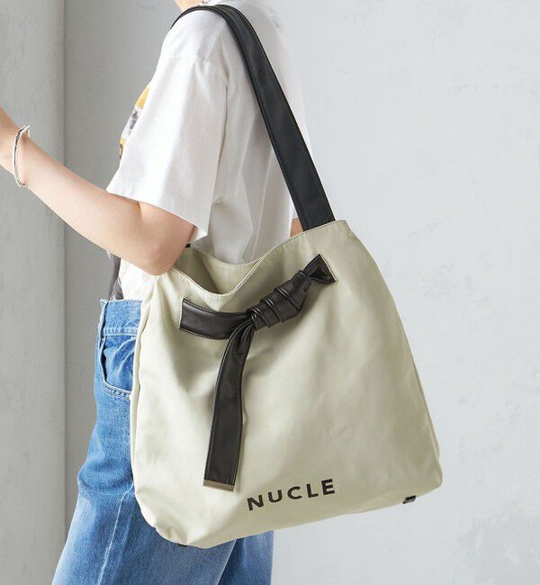 SHIPS for women「NUCLE:LIEN （ロゴ トート バッグ）」|トートバッグ|