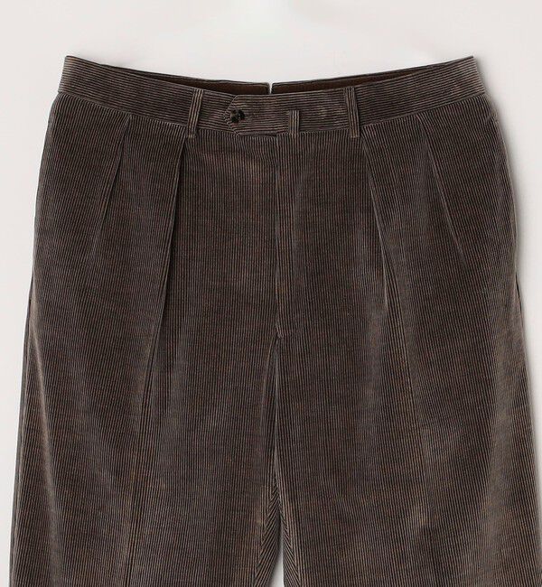 SHIPS「【SHIPS別注】CARUSO: コーデュロイ トラウザーズ」|スラックス|