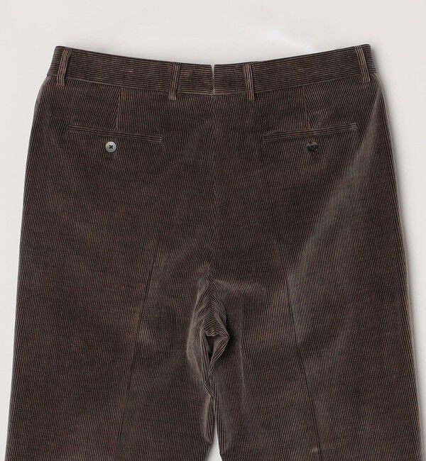 SHIPS「【SHIPS別注】CARUSO: コーデュロイ トラウザーズ」|スラックス|