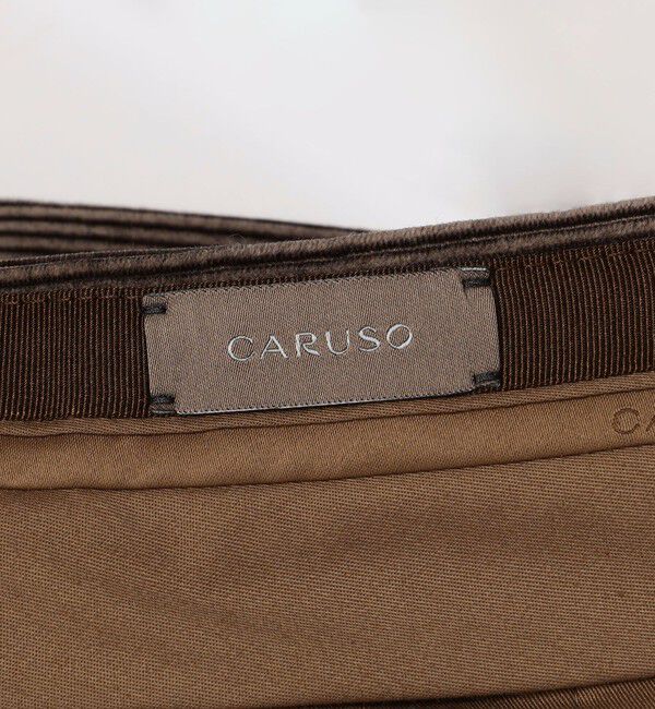 SHIPS「【SHIPS別注】CARUSO: コーデュロイ トラウザーズ」|スラックス|