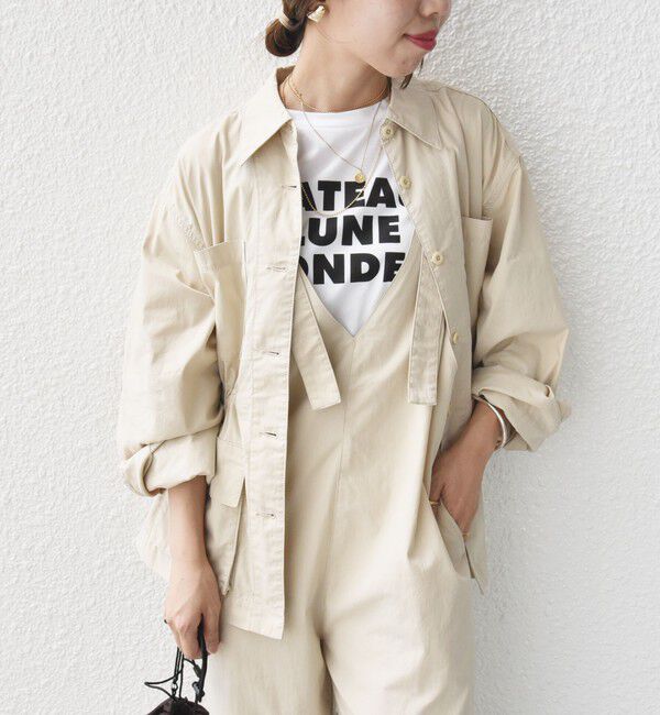 SHIPS for women「〈洗濯機可能〉ミリタリー ジャケット」|ミリタリージャケット|