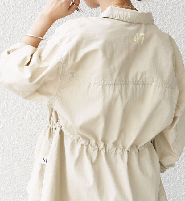 SHIPS for women「〈洗濯機可能〉ミリタリー ジャケット」|ミリタリージャケット|