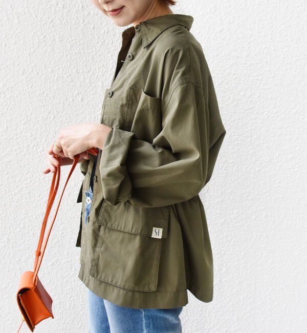 SHIPS for women「〈洗濯機可能〉ミリタリー ジャケット」|ミリタリージャケット|