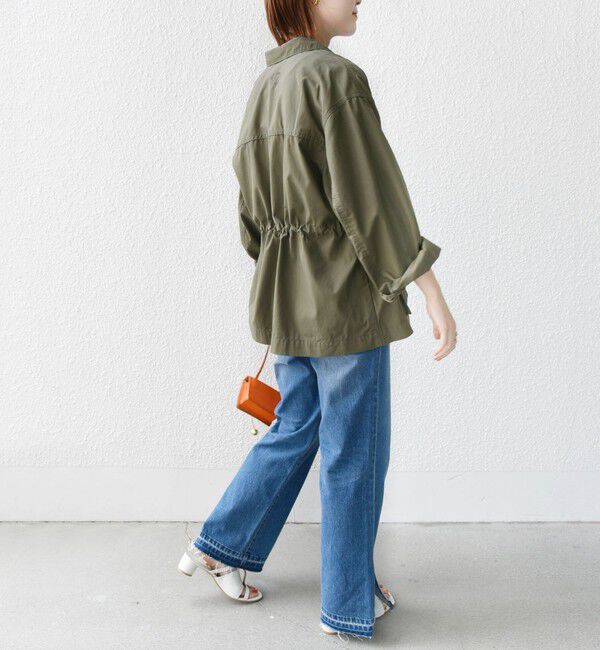 SHIPS for women「〈洗濯機可能〉ミリタリー ジャケット」|ミリタリージャケット|
