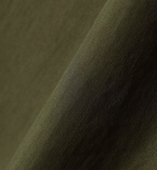 SHIPS for women「〈洗濯機可能〉ミリタリー 裾 ドロスト オールインワン」|オールインワン|