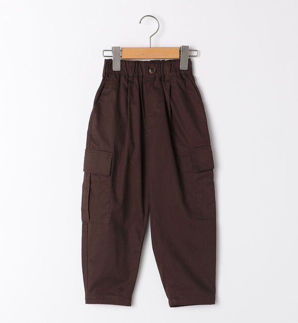 SHIPS KIDS「SHIPS KIDS:100～130cm / バルーン カーゴ パンツ」|カーゴ|ブラウン系