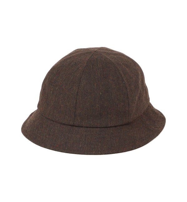 SHIPS any「SHIPS any:〈消臭機能〉ヘリンボーン ツイード メトロ ハット◇」|ハット|オリーブ