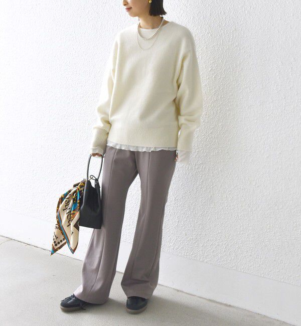 SHIPS for women「〈手洗い可能〉7G ウール カシミヤ ヘンリーネック 2WAY プルオーバー」|ニット・セーター|