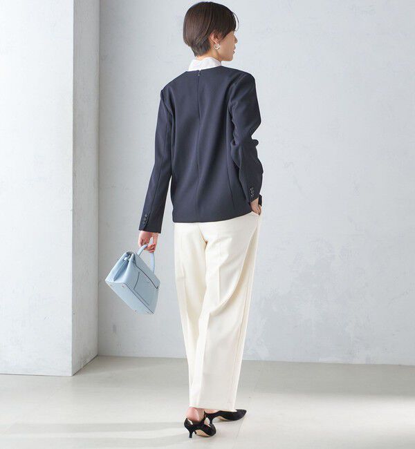 SHIPS for women「ストレッチ ツイル プルオーバー ジャケット(セットアップ対応)」|その他|