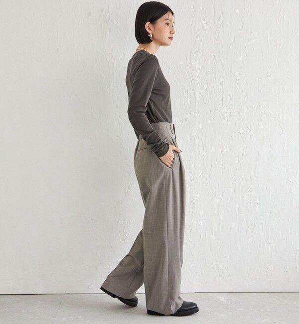 SHIPS for women「Wai＋:〈手洗い可能〉オーガニックコットン カットソー」|Tシャツ・カットソー|