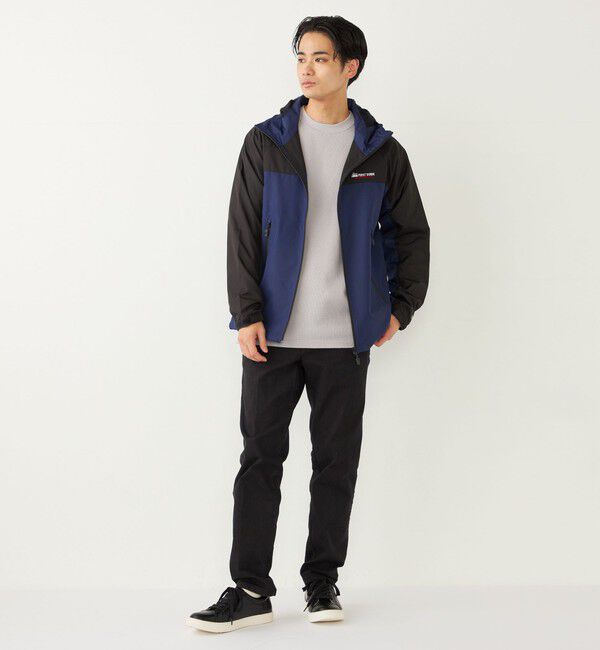 SHIPS Colors 「【SHIPS Colors別注】FIRST DOWN:〈洗濯機可能〉ライト ジップ フード ブルゾン」|ブルゾン・スタジャン|