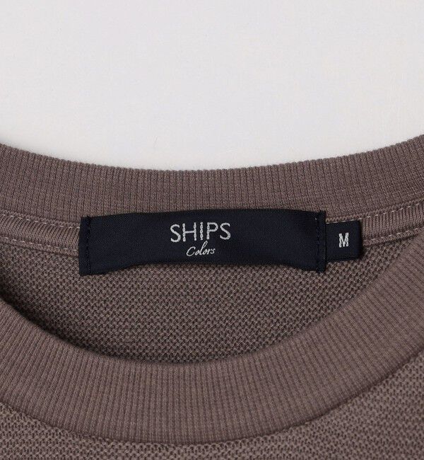 SHIPS Colors 「SHIPS Colors:〈手洗い可能〉切り替え ボーダー ロングスリーブ TEE」|Tシャツ・カットソー|